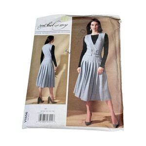 Vogue V1556 Rachel Comey Sewing Pattern Dress Belt Size 6-14 Designer New Uncut